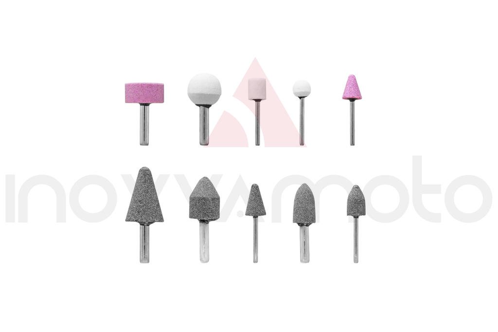 ACCESORIOS PARA MOTOTOOL, PUNTA MONTADA 1/8" Y 1/4" 