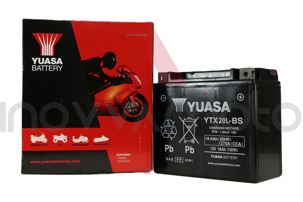 YUASA BATERÍA YTX20L-BS