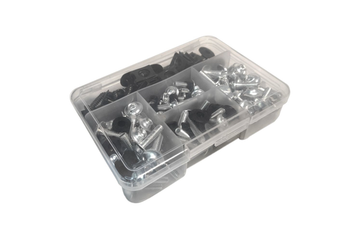 KIT DE TORNILLERÍA UNIVERSAL PLATA