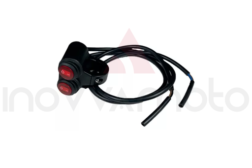 INTERRUPTOR LUCES FAROS DE ALUMINIO 