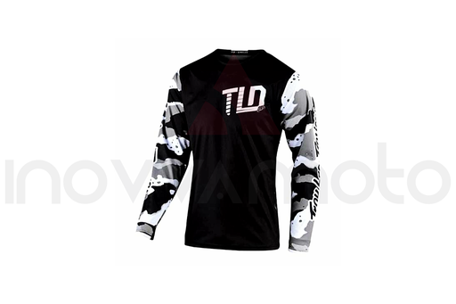 GP JERSEY CAMO WHITE/ BLACK SM 