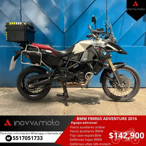BMW F800GS ADVENTURE 2016