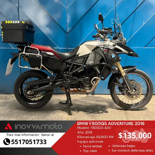 BMW F800GS ADVENTURE 2016