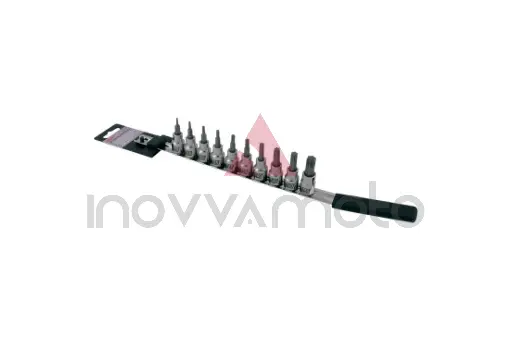 JUEGO DE DADOS TORX T10 A T55