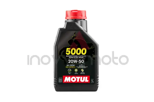 MOTUL 5000 20W50 1L SEMI-SINTÉTICO